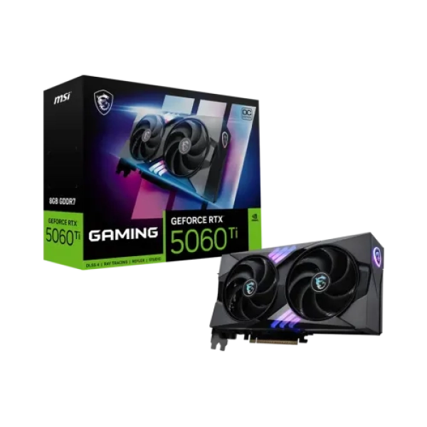 MSI GeForce RTX 5060 Ti 8G GAMING OC 8GB GDDR7 Graphics Card